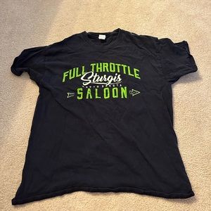 Vintage motorcycle graphic t shirt